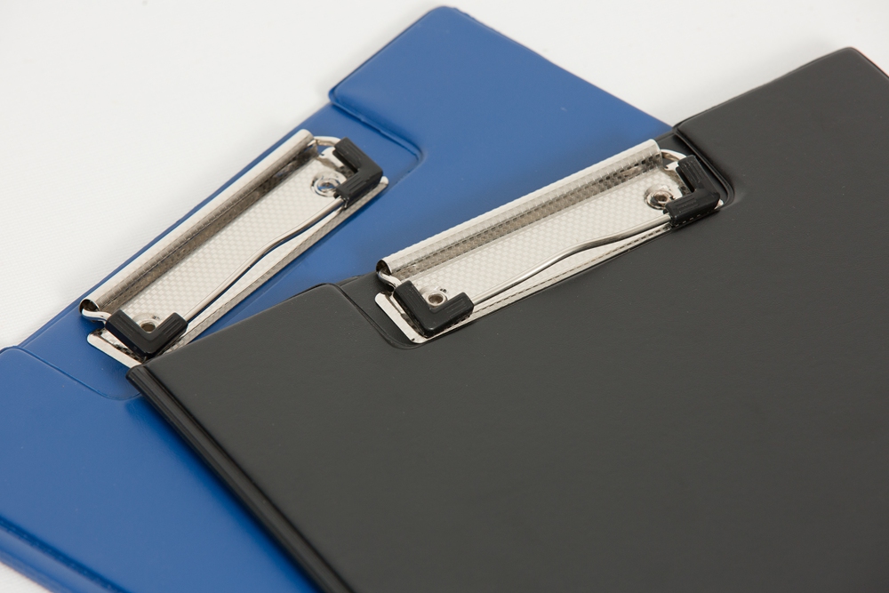 PVC Double Sided Clipboard with Pocket Board Clip