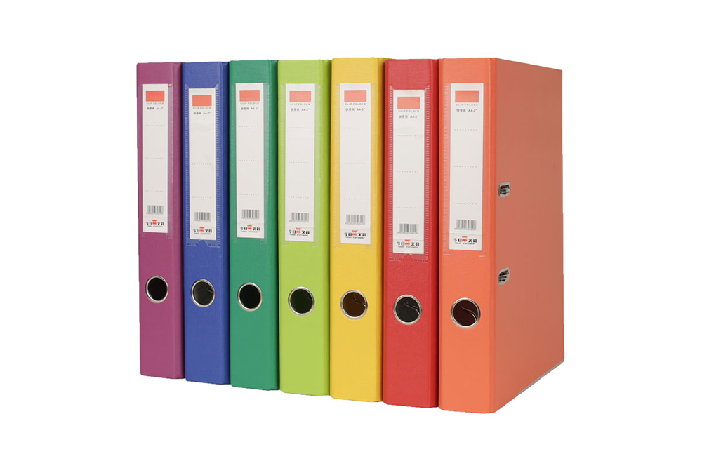 Foldable PVC Coloured Lever Arch Folders