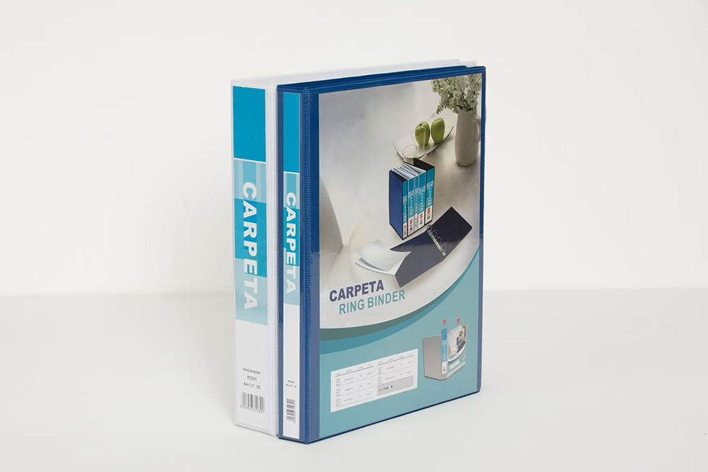 D Ring A4 PVC Presentation Folder