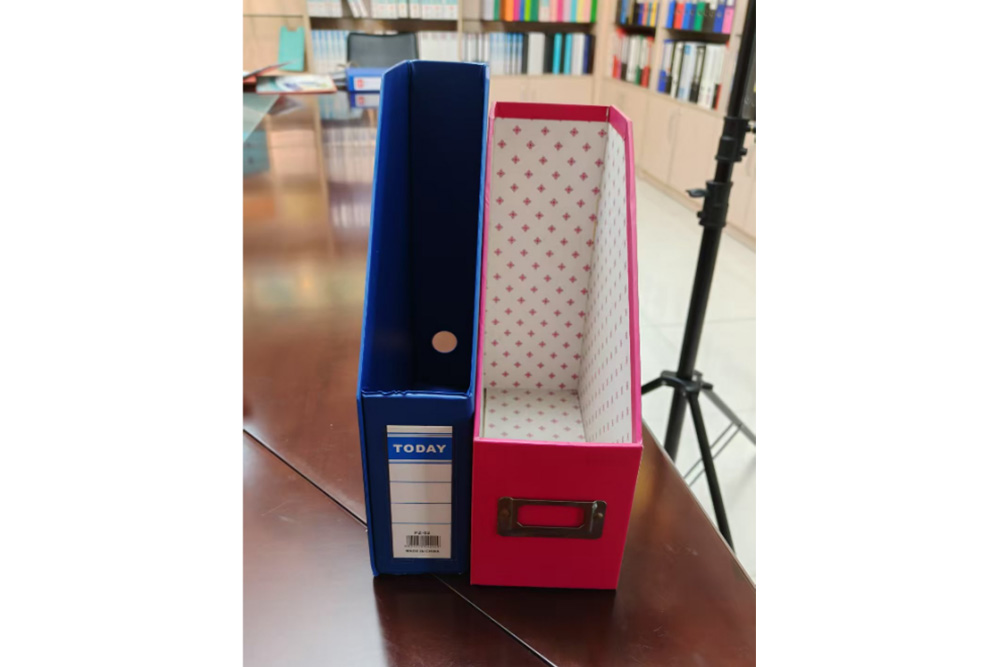 PVC Desktop Magazine Organizer