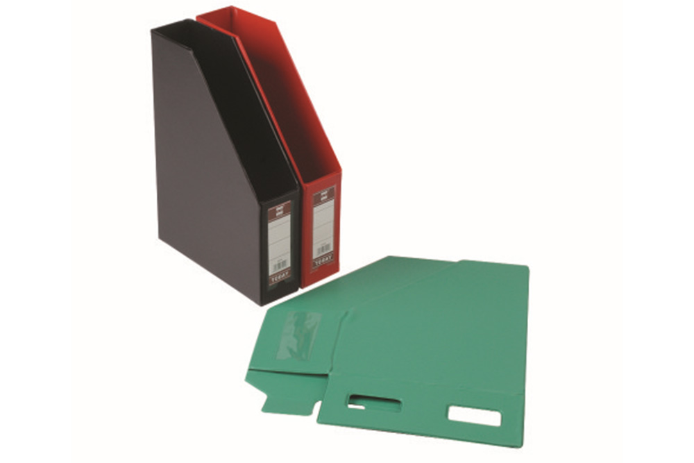 PVC Desktop Magazine Organizer